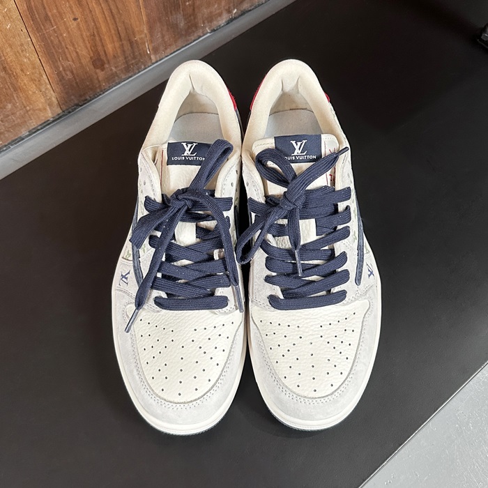 ルイヴィトン x ジョーダン ユニセックス ロー スニーカー - Louis vuitotn x Air Jordan 1 Low - lvs1803x