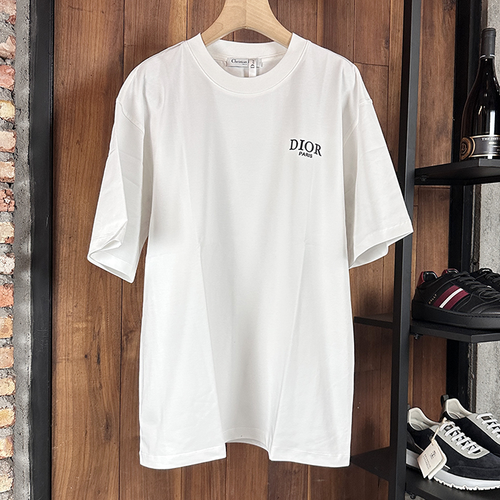 ディオール メンズ ラウンドネック半袖Tシャツ -  Round- dic7246x