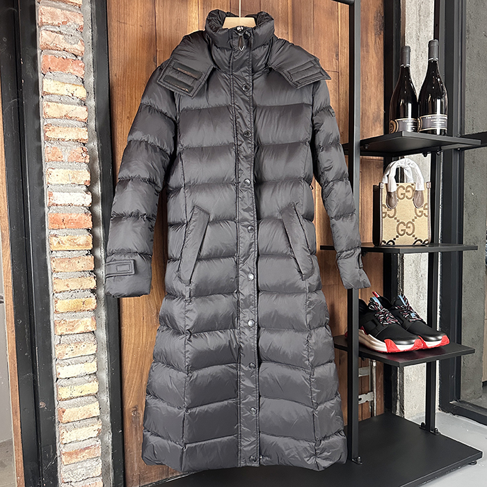 バーバリー レディース ブラック ロングパディング -  Long Padding - bu04153x