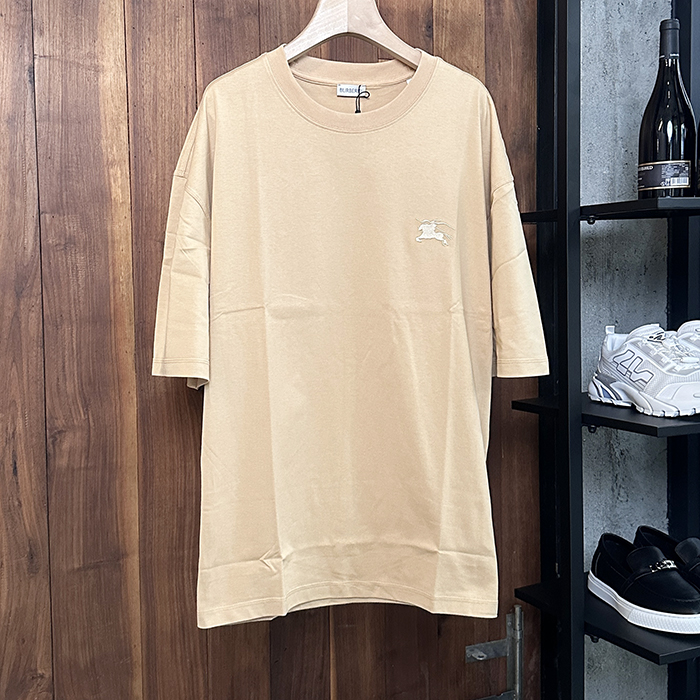 バーバリー メンズ ラウンドネック半袖Tシャツ - Round- buc7312x