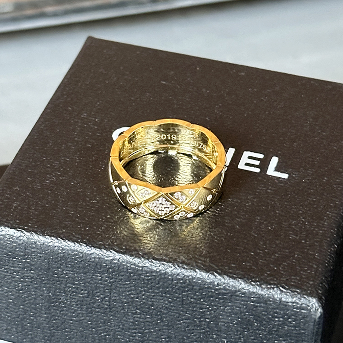 シャネルレディース ゴールド リング -  Gold - acc1195x