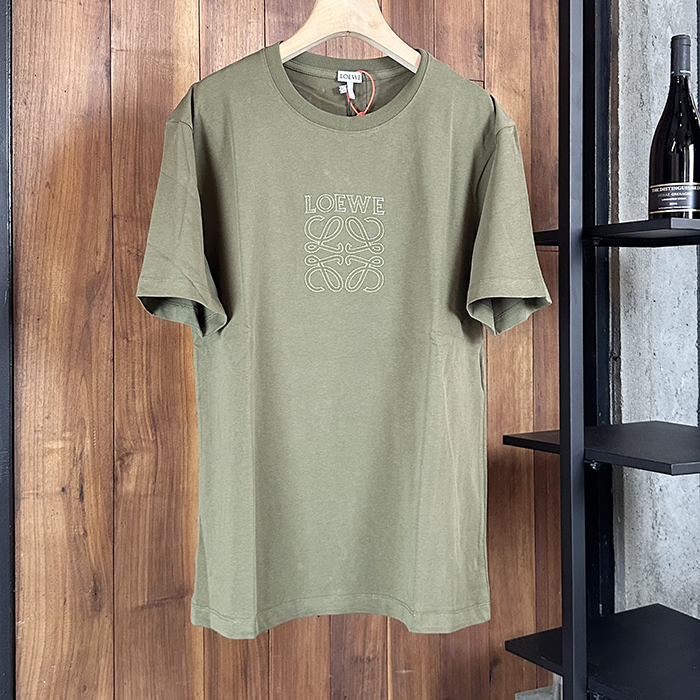 ロエベ メンズ ラウンドネック半袖Tシャツ - Round- loc7024x