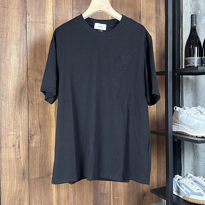 アーミーメンズ クルーネック 半袖Tシャツ - Ami Round- ami0273x