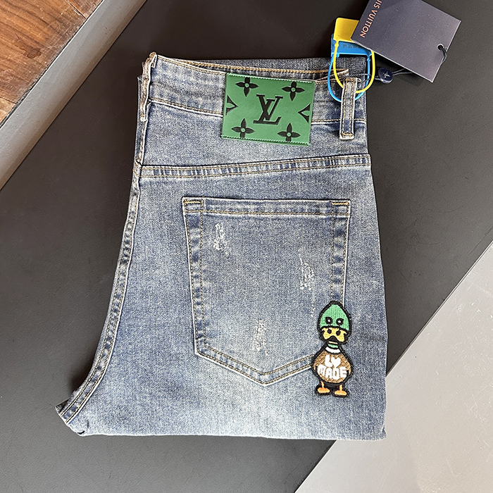 ルイヴィトン メンズ ブルー ジーンズ -   - lv774x