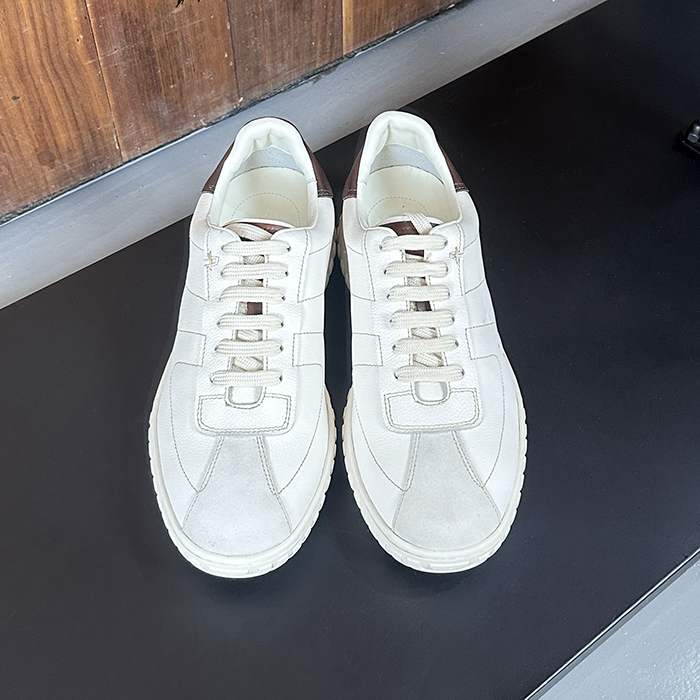 ベルルッティ メンズ ホワイト スニーカー - White  - ber194x