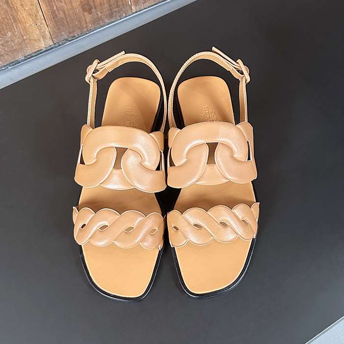 エルメス レディース グレース ナッパ サンダルhes1079x