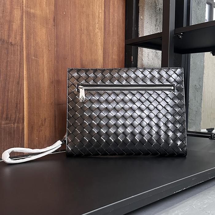 ボッテガヴェネタ メンズ ストラップ イントレッチアート ドキュメント ケース - Mens document case with wrist strap - bvb7745x