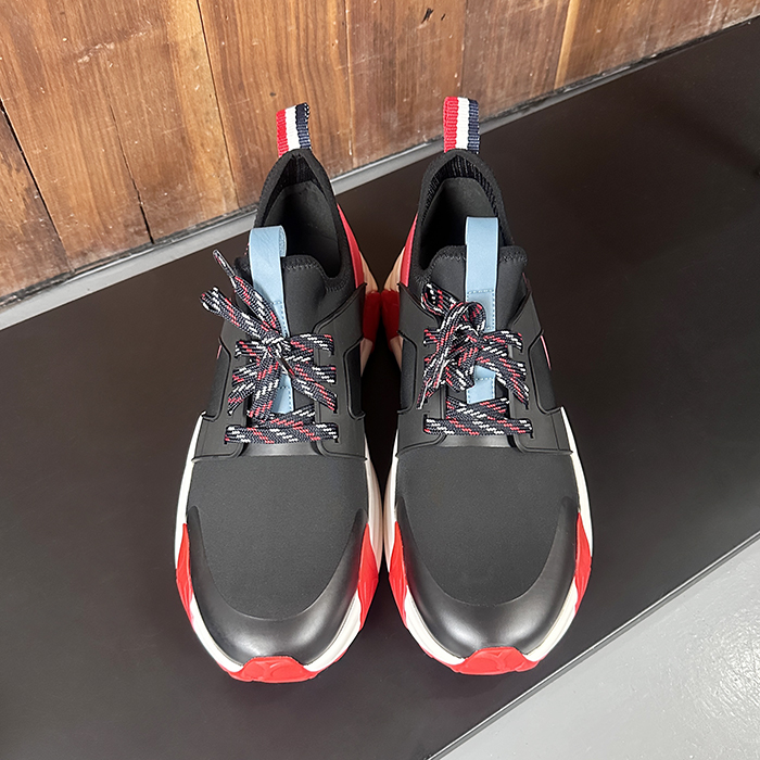 モンクレール メンズ ブラック スニーカー -  - mos872x