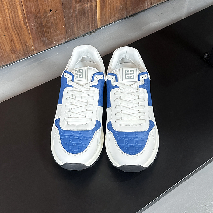 ジバンシィ メンズ ホワイト スニーカー - Givenchy Gray  - gis0108x