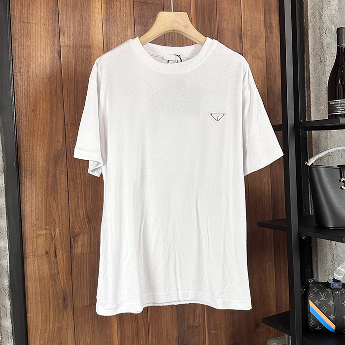 プラダ メンズ ラウンドネック半袖Tシャツ - Round- prc5529x