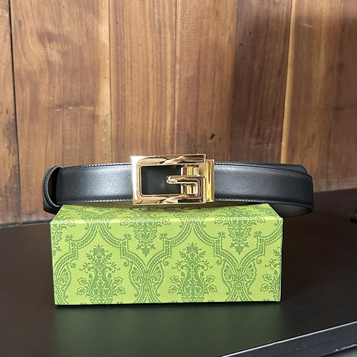  Belt,3.5cm,GUBT0227 - グッチメンズレザーベルト,3.5cm,ブラック