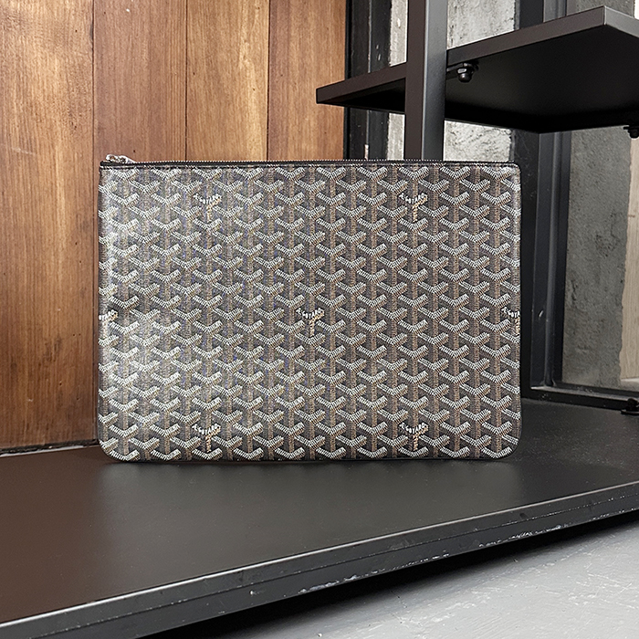 ゴヤール ユニセックス ブラック セナクラッチバッグ  gob1368x