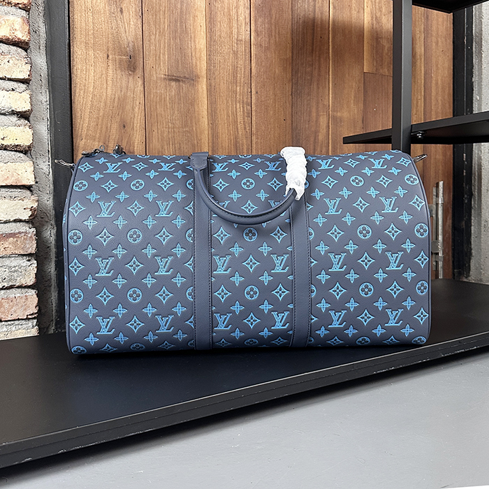 ルイヴィトン メンズ ブルー キーポル -  lv1220x