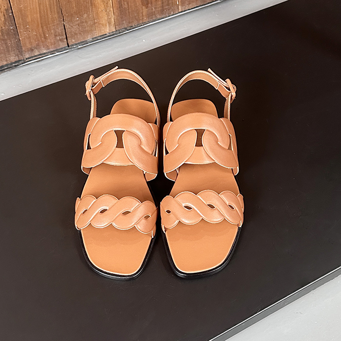 エルメス レディース グレース ナッパ サンダルhes1079x