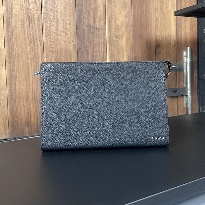 グッチ ユニセックス GG ブラック クラッチバッグ -Brown - guc1152x