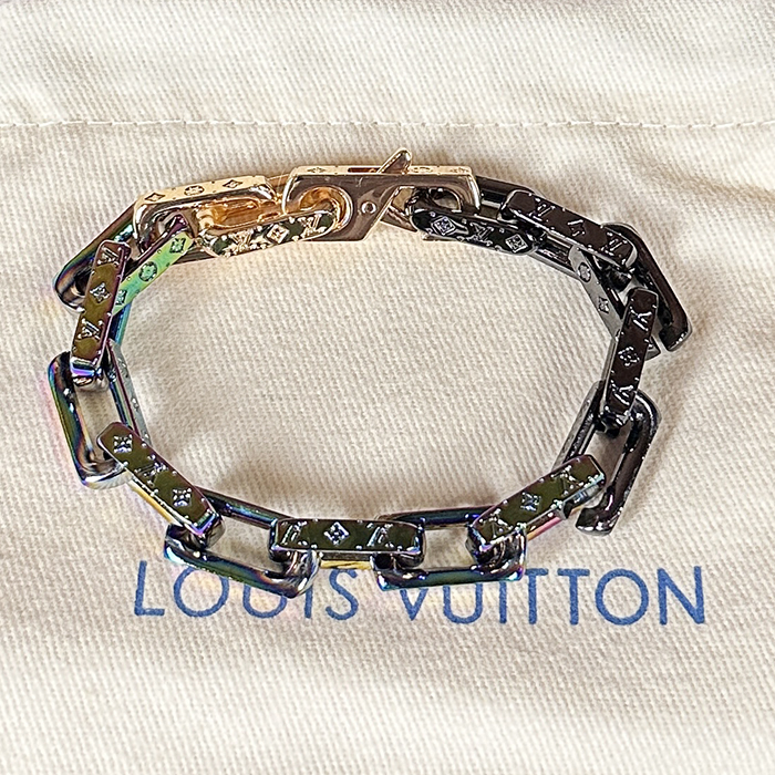 ルイヴィトン ヴァージル アブロー モノグラム チェーンブレスレット - dd277x