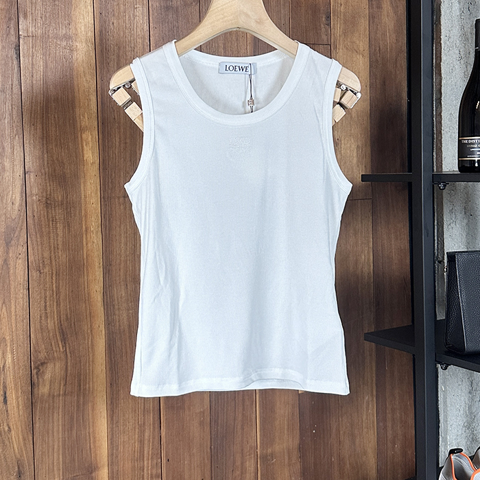 ロエベ レディース ラウンドネックノースリーブ -   Top - loc6972x