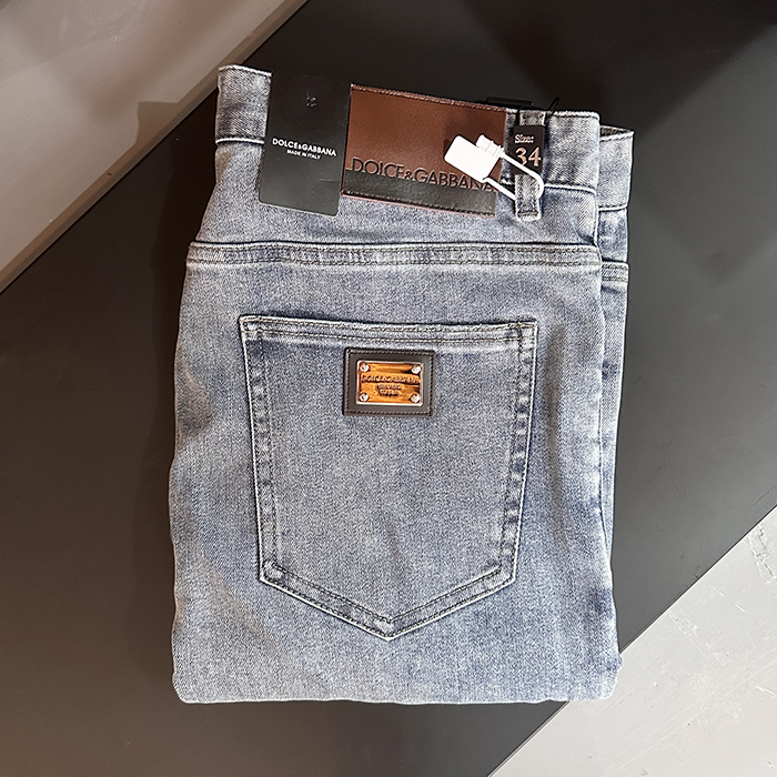 ディーアンドジー メンズ ブルー ジーンズ -   - doc2748x