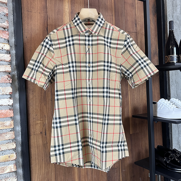 バーバリー メンズ ヴィンテージ 半袖 シャツ -  Thirts - buc7325x