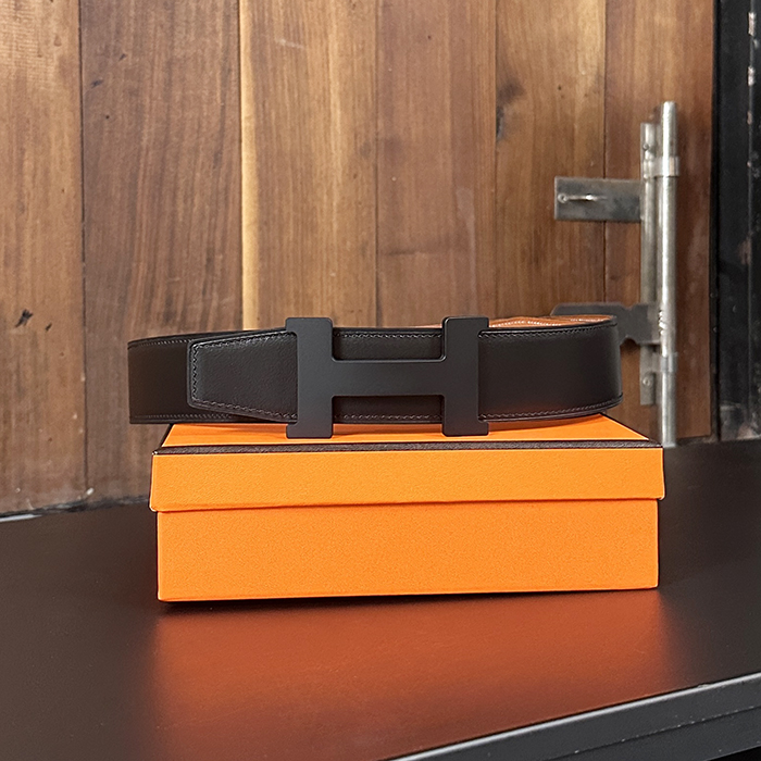 エルメス メンズ コンスタンス バックル リバーシブル ベルト -  Constance Buckle  - bel336x