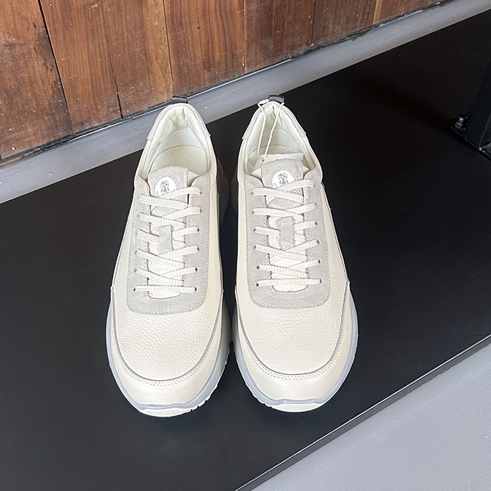 ブルネロクチネリ メンズレザースニーカー -  Cucinelli  - brs1593x