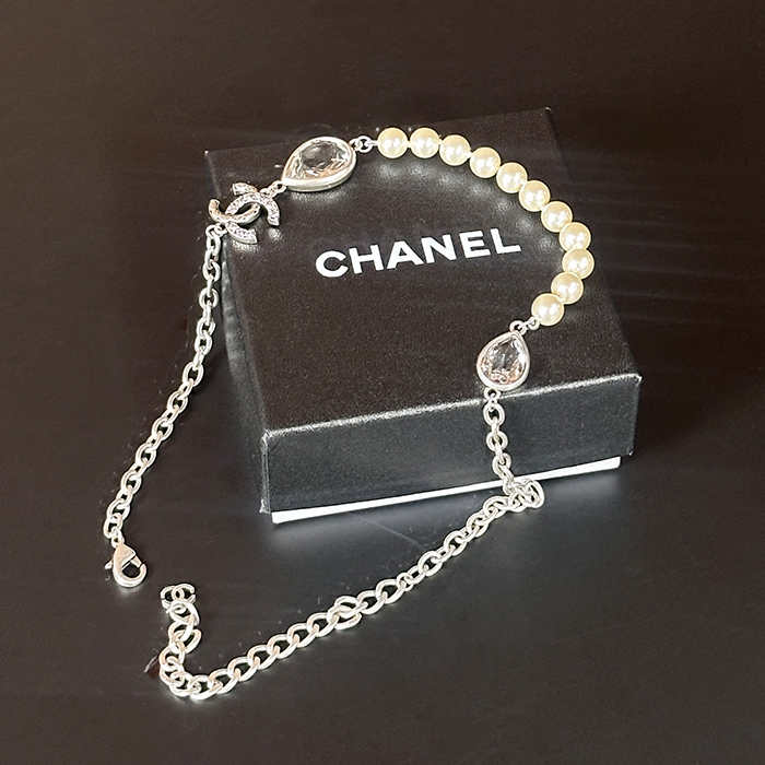 シャネルレディース ゴールド ネックレス -  Gold - acc2309x