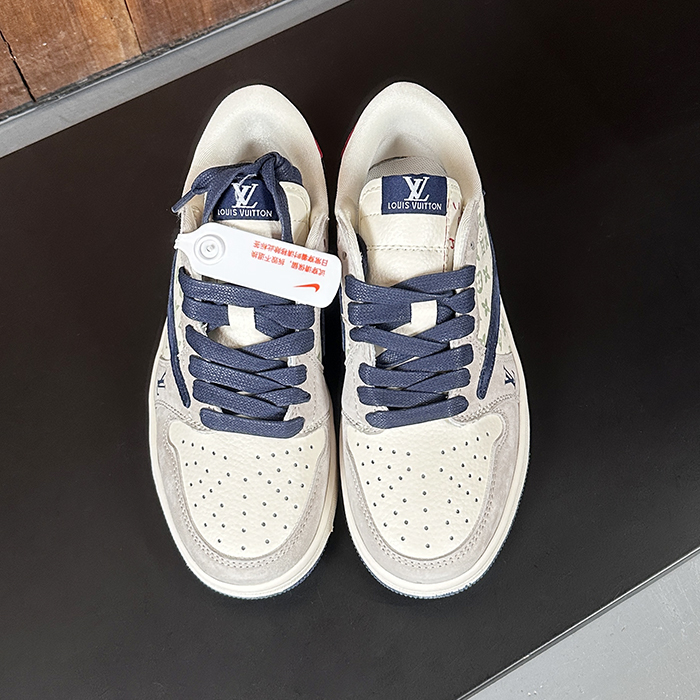 ルイヴィトン x ジョーダン ユニセックス ロー スニーカー - Louis vuitotn x Air Jordan 1 Low - lvs1803x