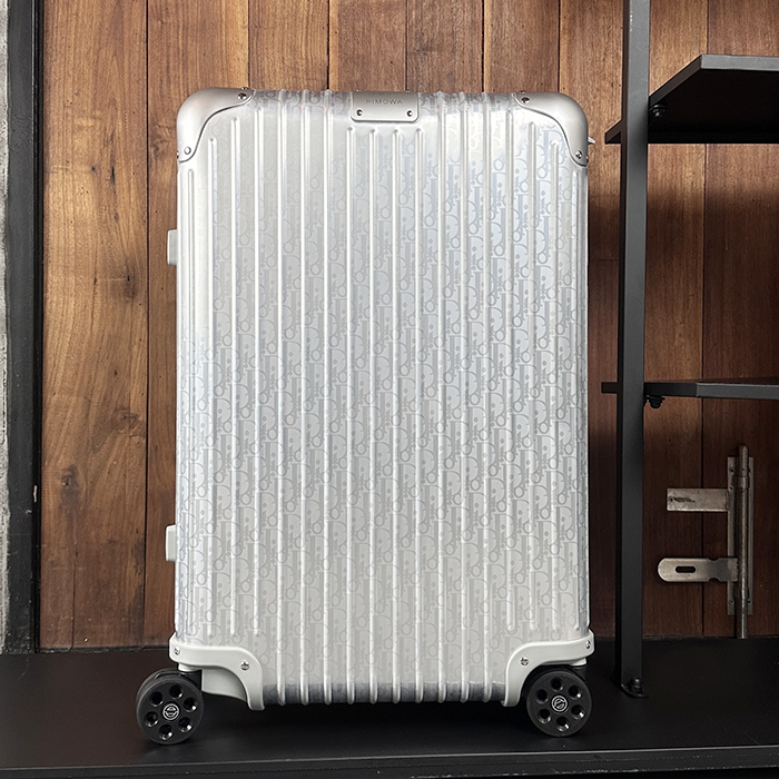 - リモワ x ディオールユニセックス キャリーバッグ, RIMC0088,シルバー