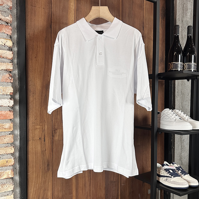 バレンシアガ メンズ ポロ 半袖Tシャツ -  Polo- bac7550x