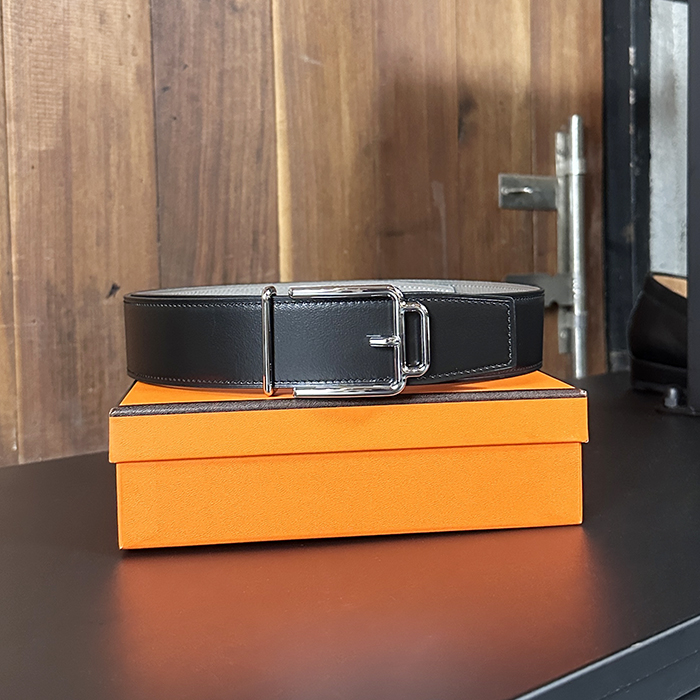 エルメス メンズ Volte Face バックル リバーシブル ベルト -  Volte Face réversible - bel362x