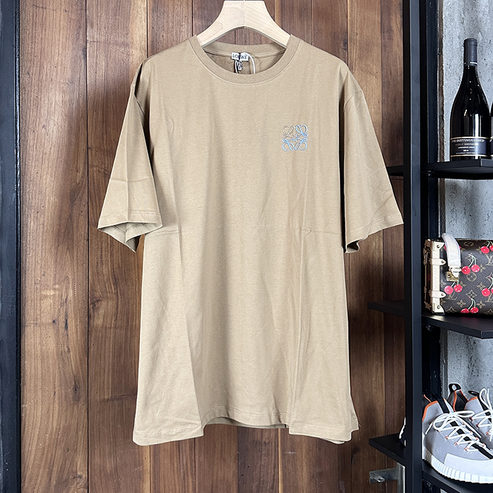 ロエベ メンズ ラウンドネック半袖Tシャツ - Round- loc7493x