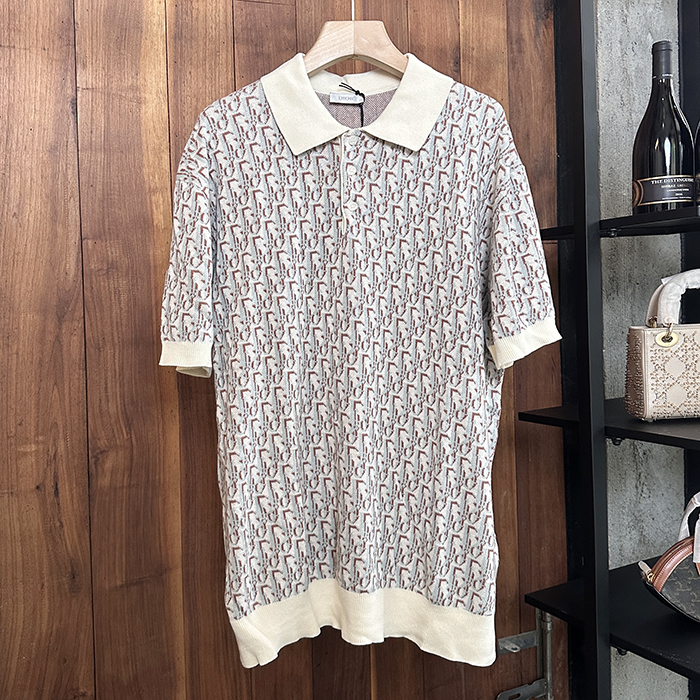 ディオール メンズ オブリーク 半袖Tシャツ -  Oblique- dic5533x