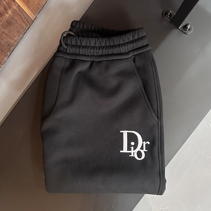 -ディオール メンズ カジュアル LOGO トレーニング パンツ Diotp0048.Size(m-3xl).ブラック