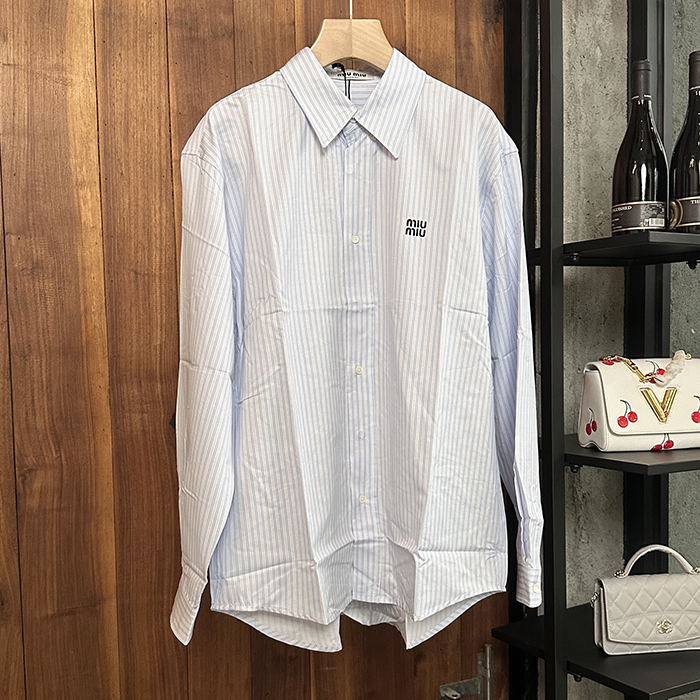 ミュウミュウ ユニセックス チェック シャツ - Flanner Shirts - mic7618x