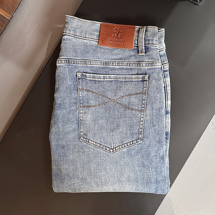 ブルネロクチネリ メンズ クラシック ジーンズ -  Cucinelli - brc7508x