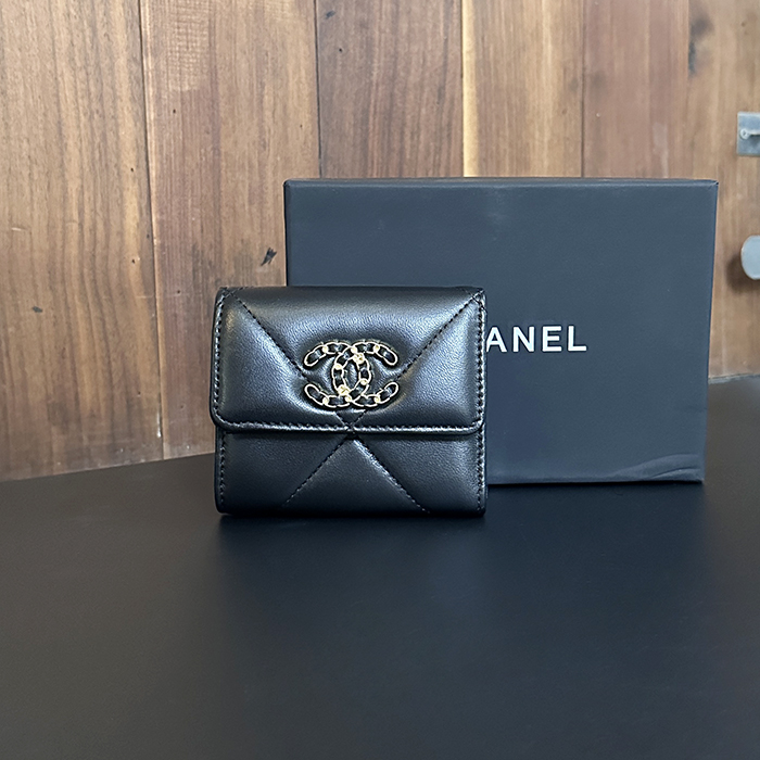 シャネルレディース クラシック ブラック ミニ 財布 -  MIni Purse - ch0140x