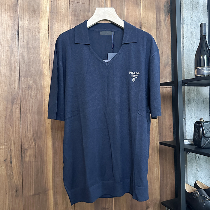 プラダ メンズ ポロ 半袖Tシャツ - Polo- prc6683x