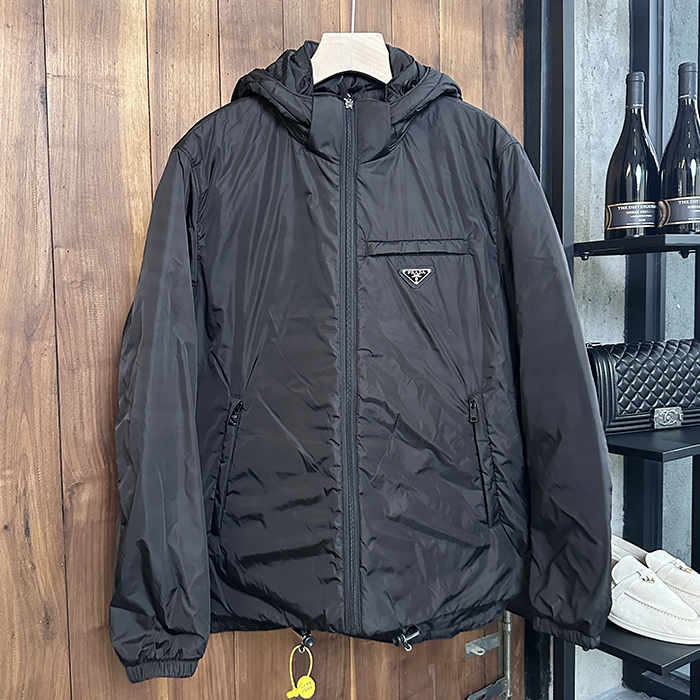 プラダ メンズ ブラック ジャケット - Jaket- prc02551x