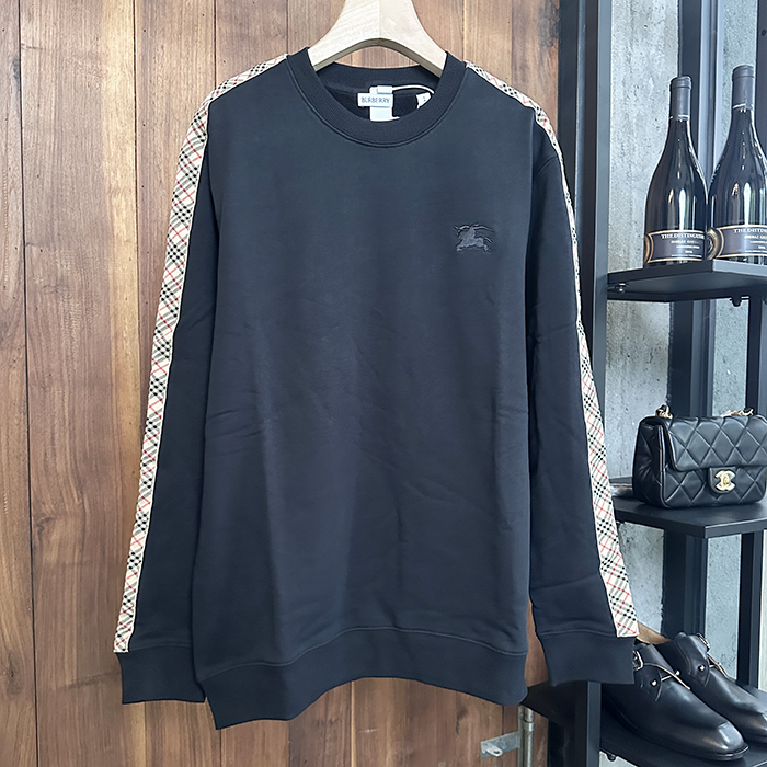 バーバリー メンズ ラウンドネックスウェット - Round- buc03453x