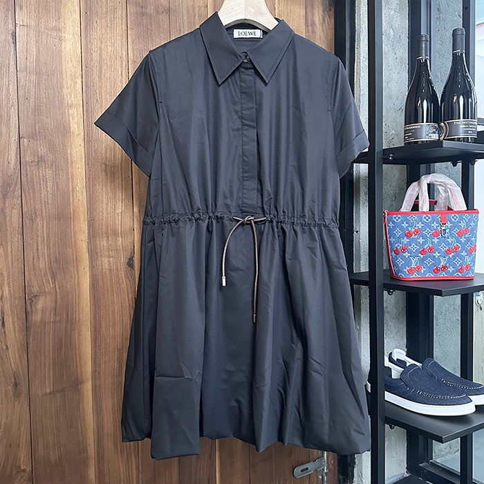 ロエベ レディース 半袖 ドレス -  Short Sleeve Dress - loe7710x