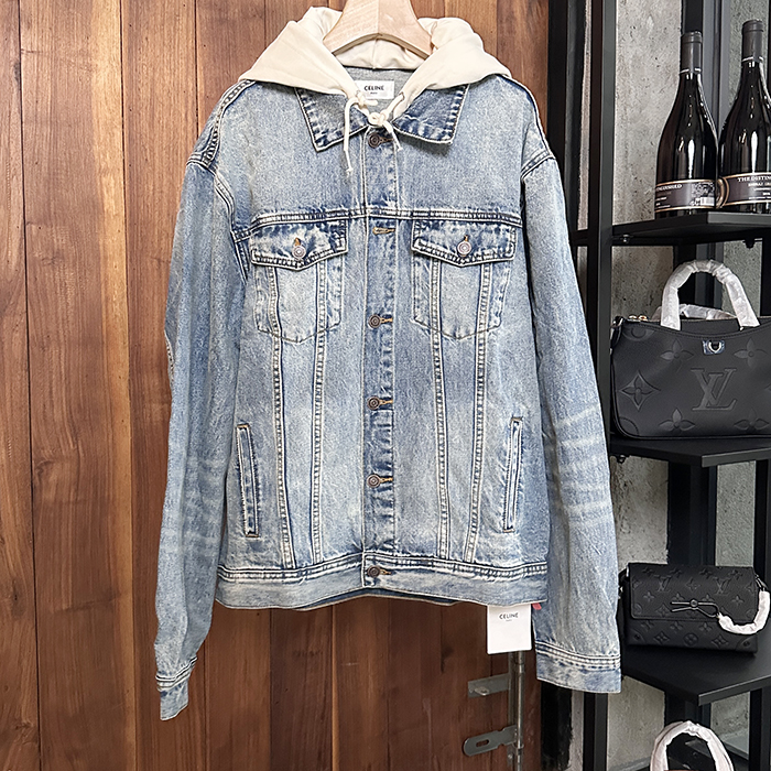 セリーヌ メンズ フード ジャケット - Hood  - cec7825x