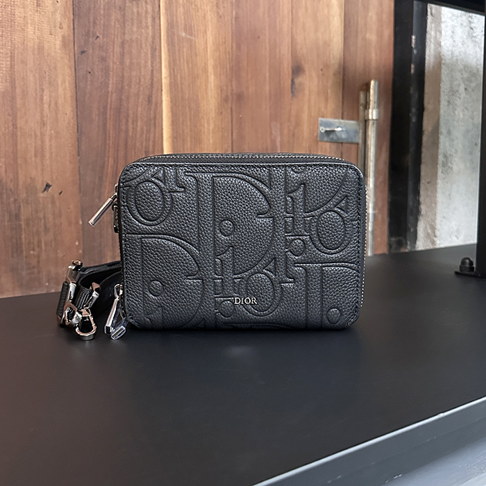 ディオール メンズ ストラップ ジッパー パウチ -  Strap Zipper Pouch - dib9208x