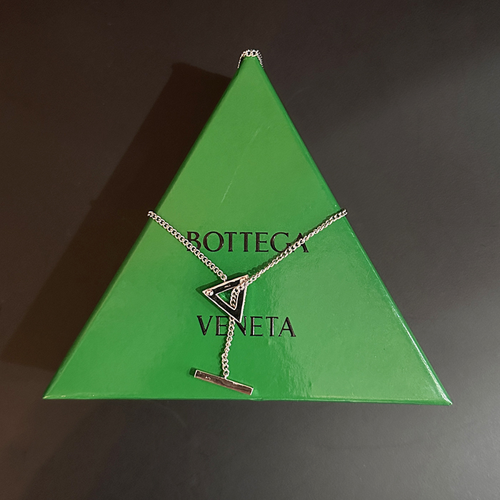 ボッテガヴェネタ ユニセックス ホワイト ゴールド ネックレス - - acc3567x