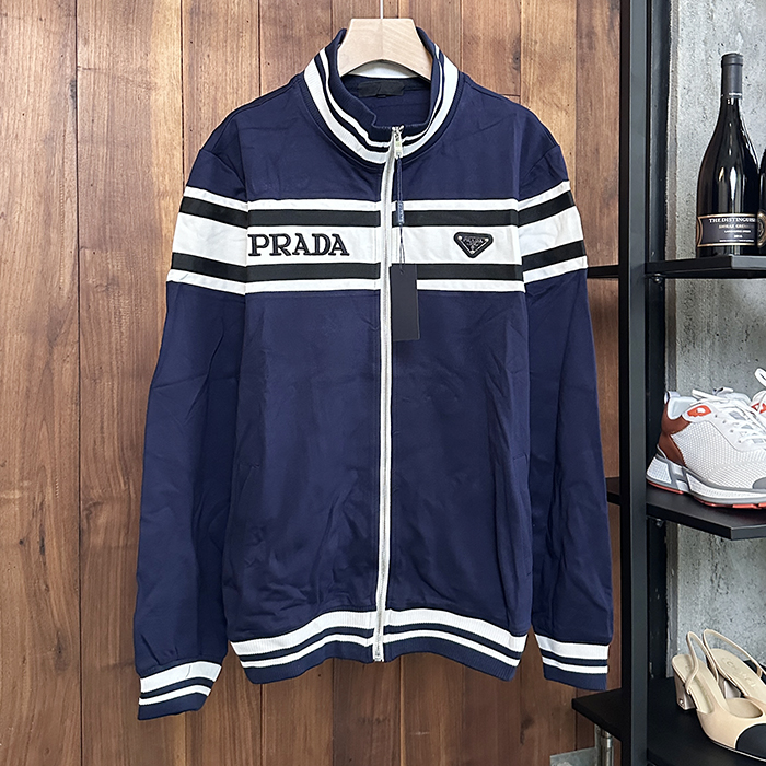 PRADACasual  プラダメンズ カジュアル LOGO トレーニング/セット&パンツ Pra02323x.Sizeネイビー