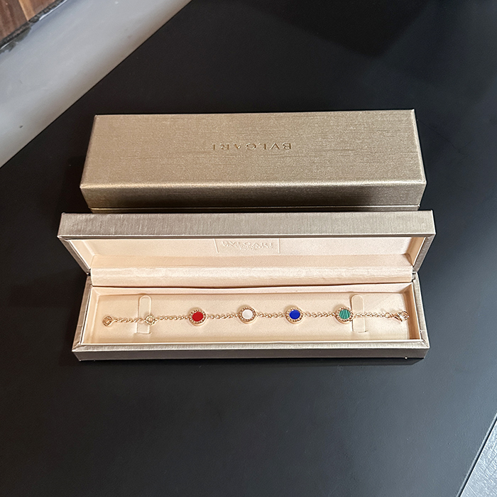 ブルガリレディース イエロー ゴールド ブレスレット - Bvlgari Bangle - acc418x