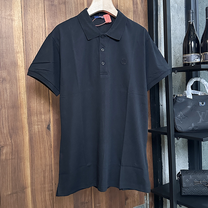 ルイヴィトン メンズ ネイビー ポロ 半袖Tシャツ -  Polo  - lv935x