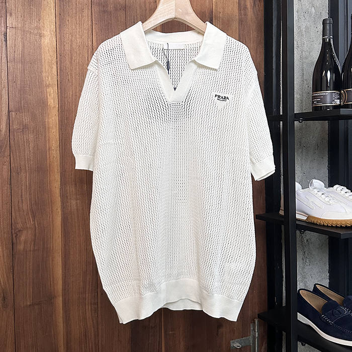プラダ メンズ ポロ 半袖Tシャツ - Polo  - prc1423x