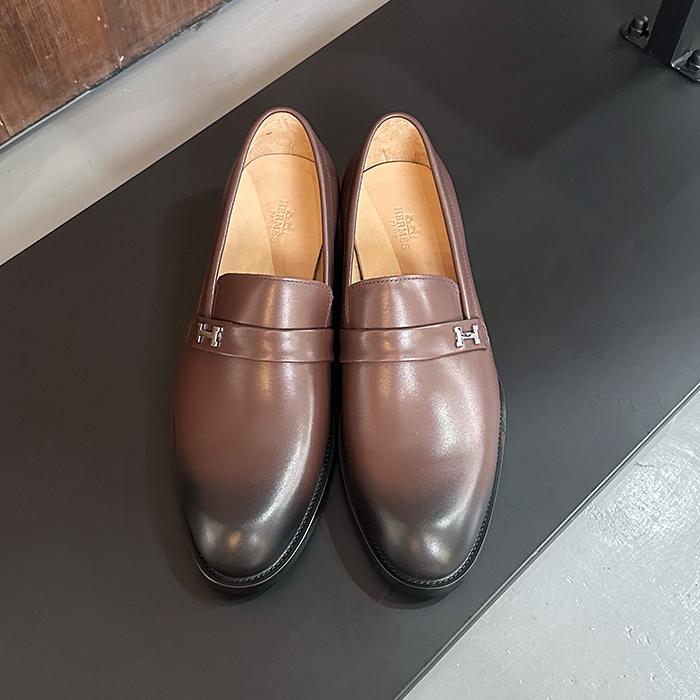 エルメス メンズ Julioローファー -  Julio - hes7136x