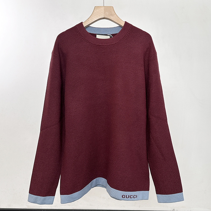 グッチ メンズ ラウンドネックセーター -er - guc8400x