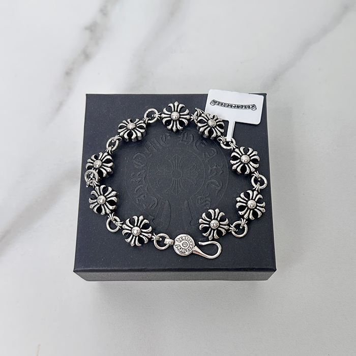 クロムハーツ スターリング シルバー ブレスレット CR026, JASON